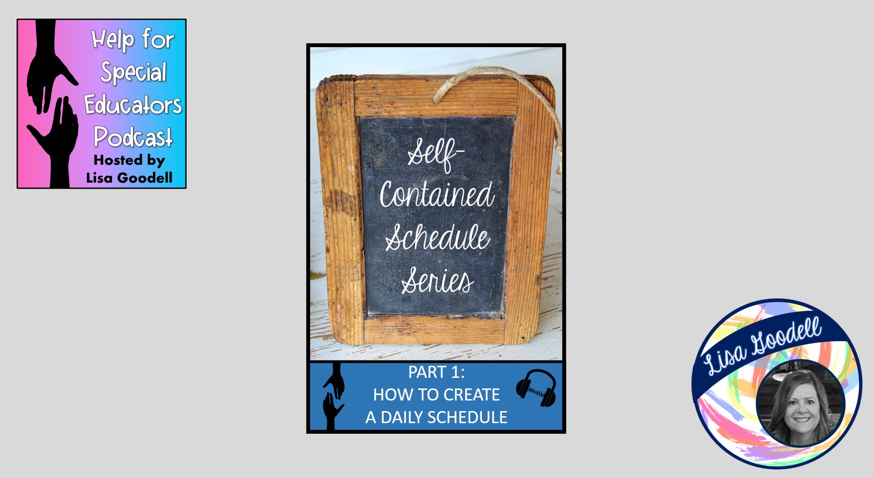 vintage Chalkboard with words,"Self-Contained Schedule Series: Part 1 How to Create a Schedule