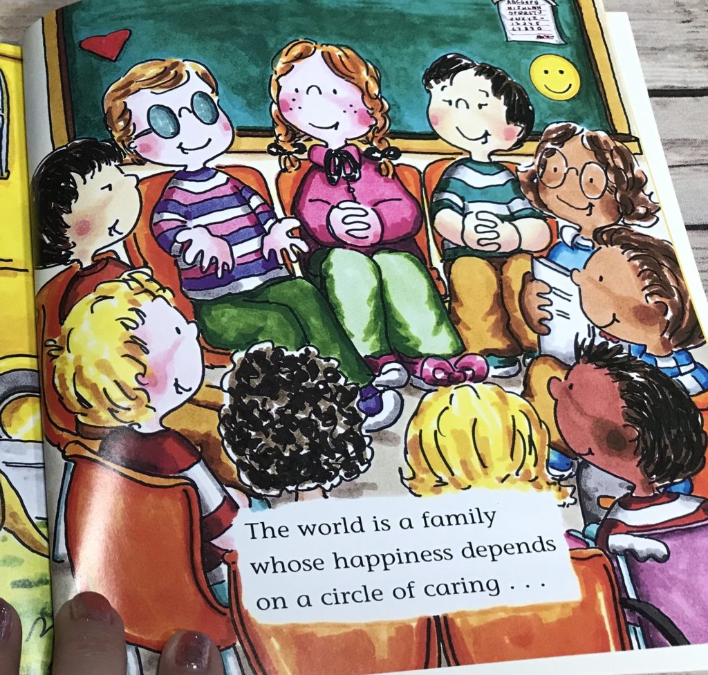Sample page from the book A Rainbow of Friends.