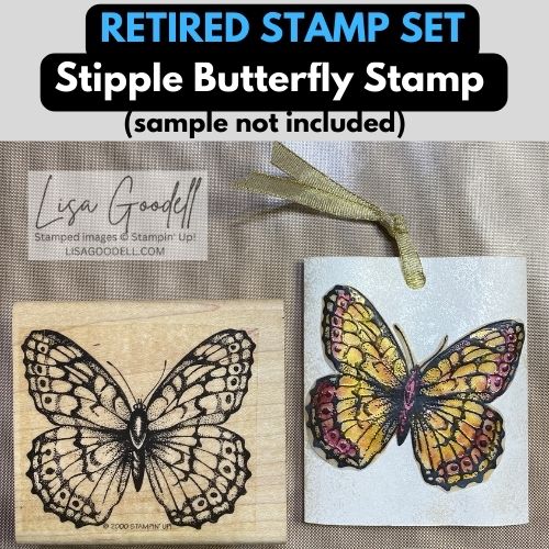 Retired Set: Stipple Butterfly - Lisa Goodell